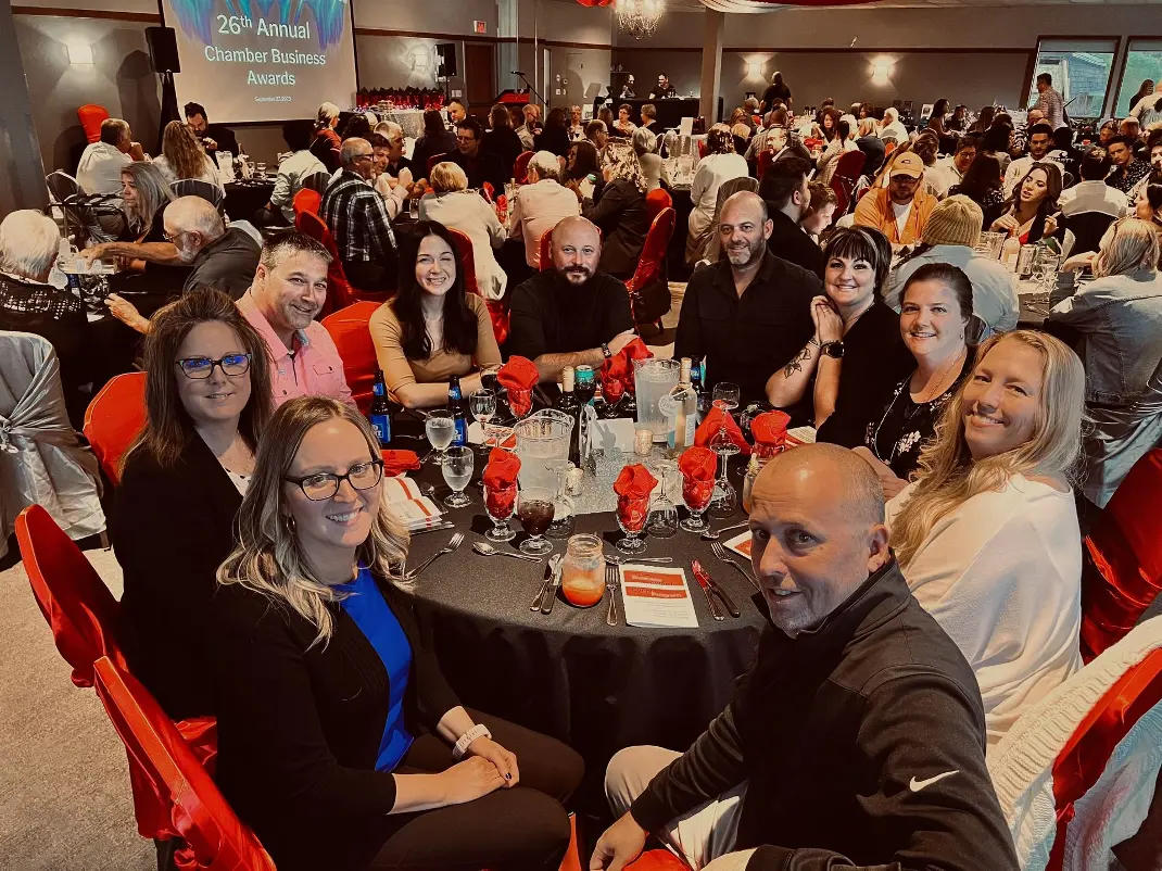 The Window and Door Store team at the Rainy River District 26th Annual Business Awards