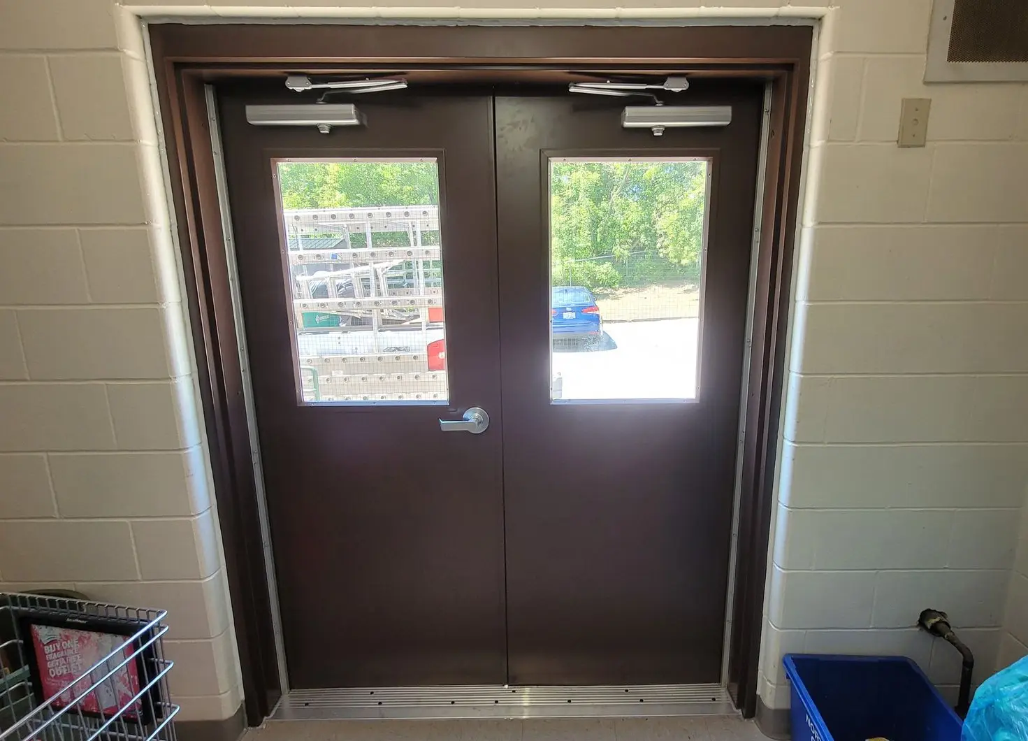 Commercial doors installed by The Window & Door Store in Fort Frances, Dryden, Kenora, and Sioux Lookout – professional commercial door installation in Northwestern Ontario