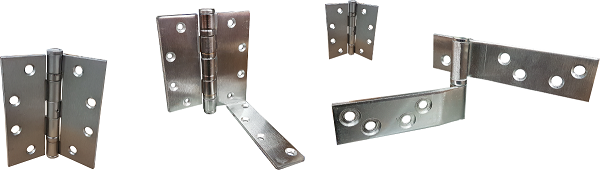 Hinges, Supply & Install, Standard Weight Steel Hinges, Dryden, Sioux Lookout, Kenora, Fort Frances, Rainy River, Northwestern Ontario