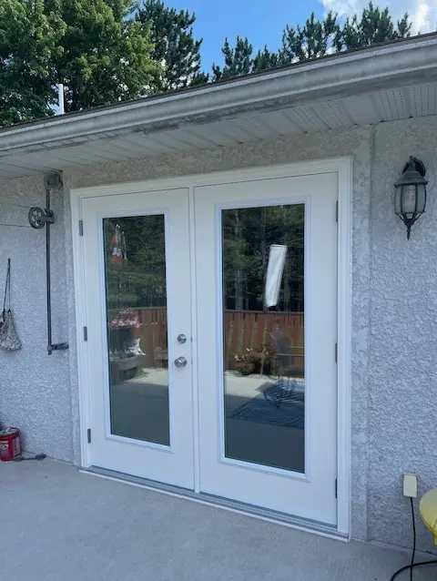 Garden Doors, Double Doors supply and install for the Ontario Northwestern area, Fort Frances, Kenora, Dryden, Sioux Lookout