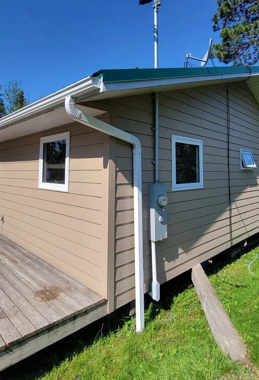 Gutters supply and install for the Fort Frances and Dryden area