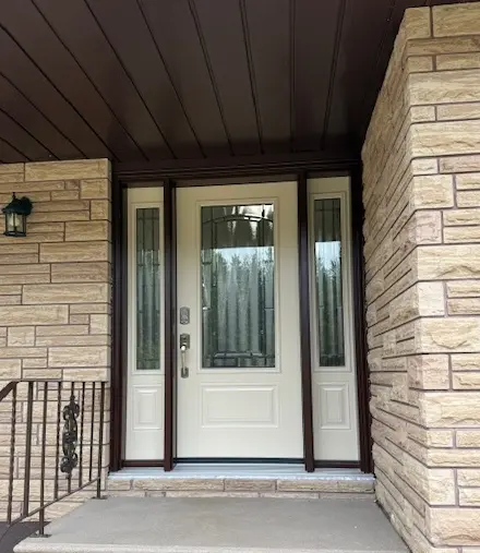 Entry Doors with Doorlite in Northwestern Ontario | Custom, Durable & Energy-Efficient, install and supply, Northwestern Ontario, Fort Frances, Kenora, Dryden, Sioux Lookout