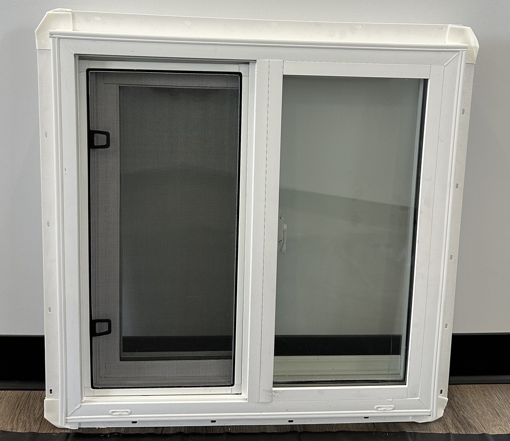 24" w x 24" h - Premium 303 VS (3 1/4") Single Slider Lift Out, Dual Pane, Low E, Argon, Nailing Fin