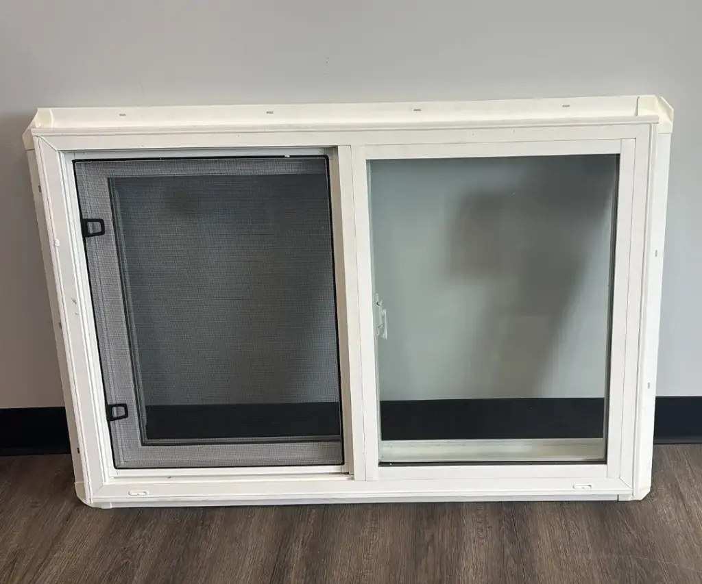 36" w x 24" - Premium 303 VS (3 1/4") Single Slider Lift Out, Dual Pane, Low E, Argon, Nailing Fin