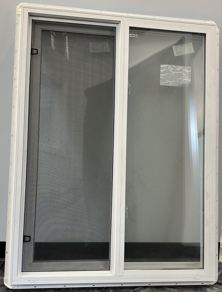 36" w x 48" - Premium 303 VS (3 1/4") Single Slider Lift Out, Dual Pane, Low E, Argon, Nailing Fin