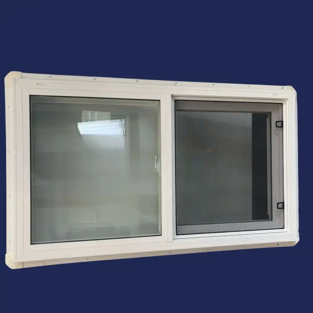 42" w x 24" - Premium 303 VS (3 1/4") Single Slider Lift Out, Dual Pane, Low E, Argon, Nailing Fin
