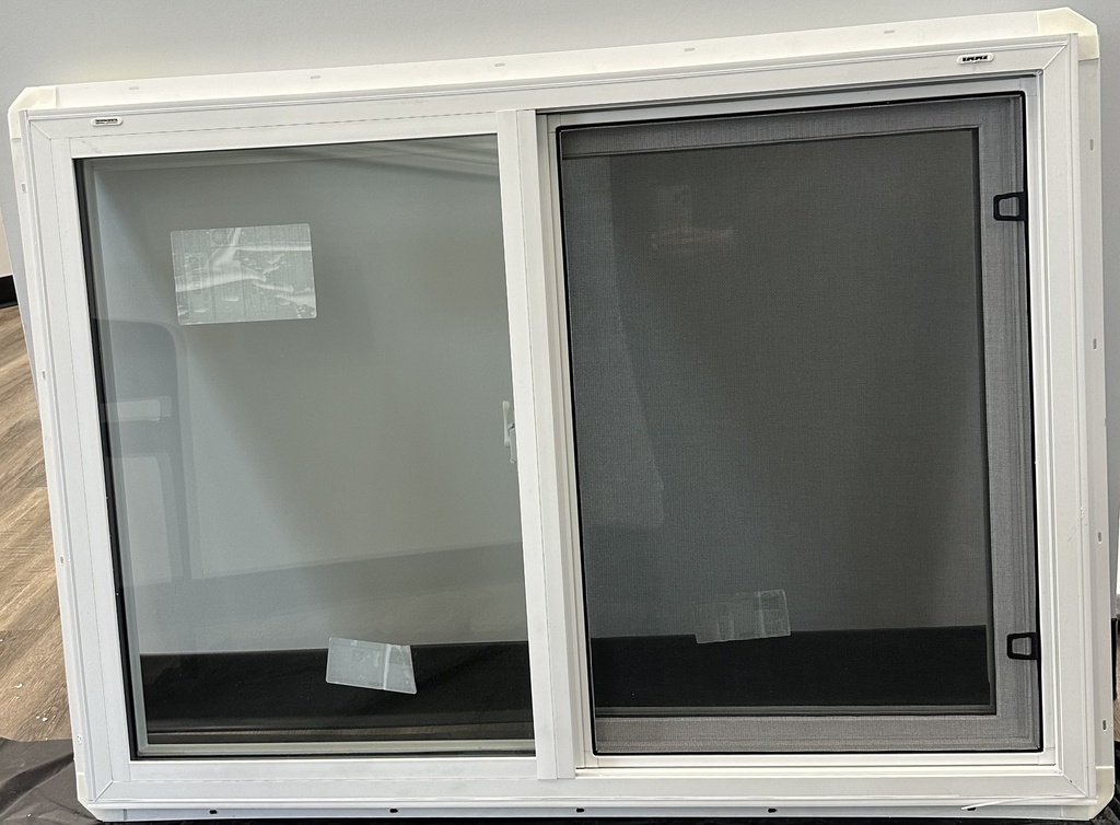 42" w x 30" - Premium 303 VS (3 1/4") Single Slider Lift Out, Dual Pane, Low E, Argon, Nailing Fin