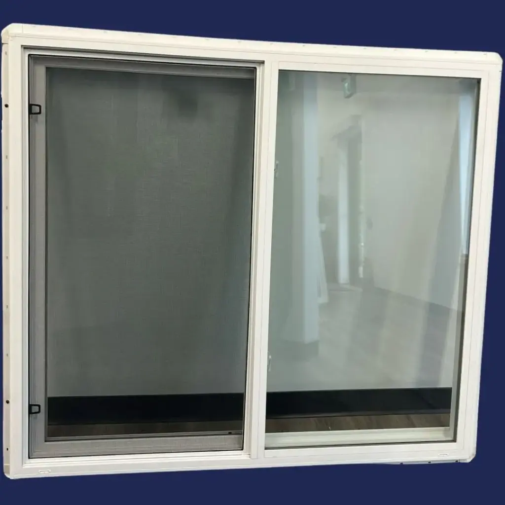 54" w x 48" - Premium 303 VS (3 1/4") Single Slider Lift Out, Dual Pane, Low E, Argon, Nailing Fin