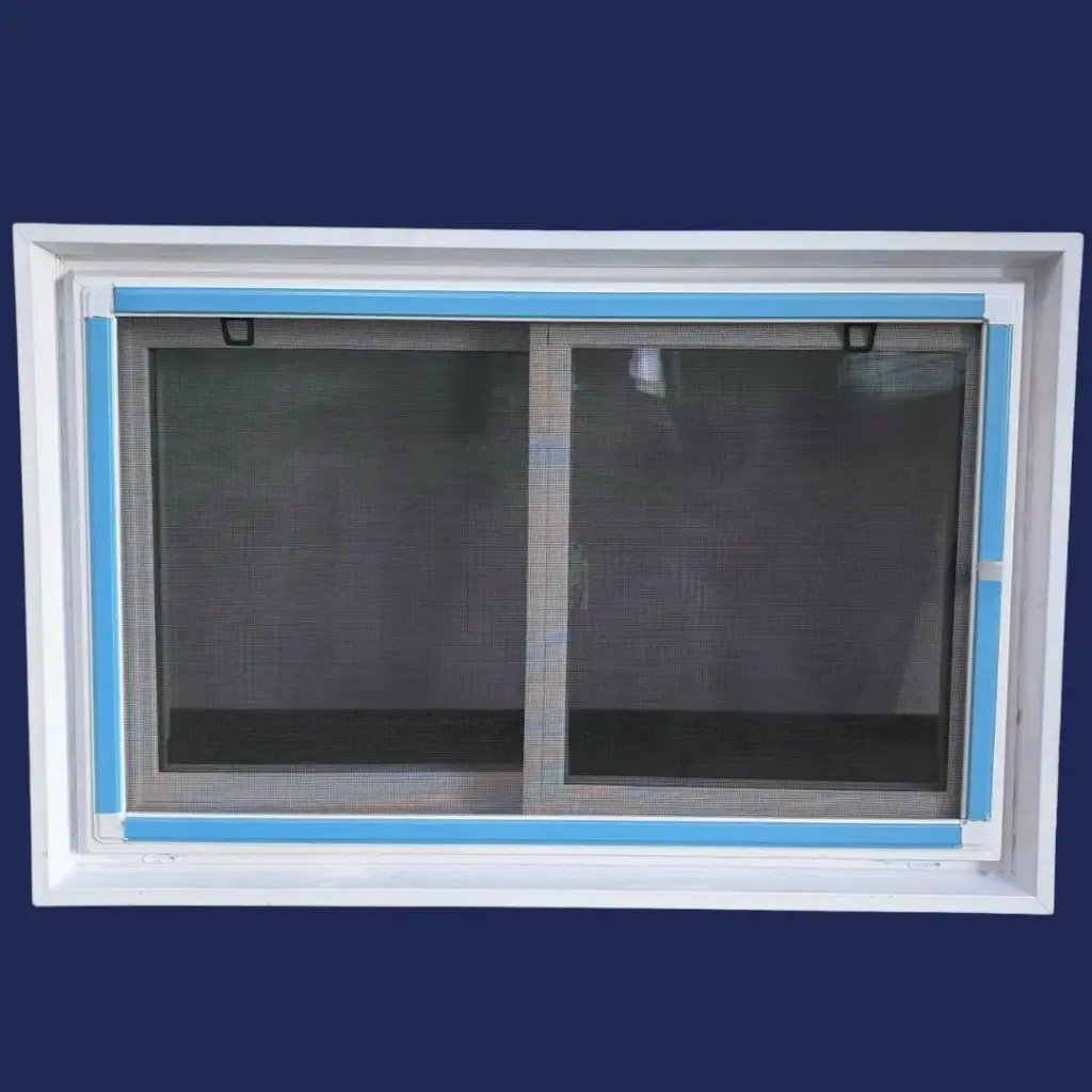 34 3/4" w x 22 1/2" h - Double Slider, Dual Pane, 5/8" Brickmould, 3/4" Return