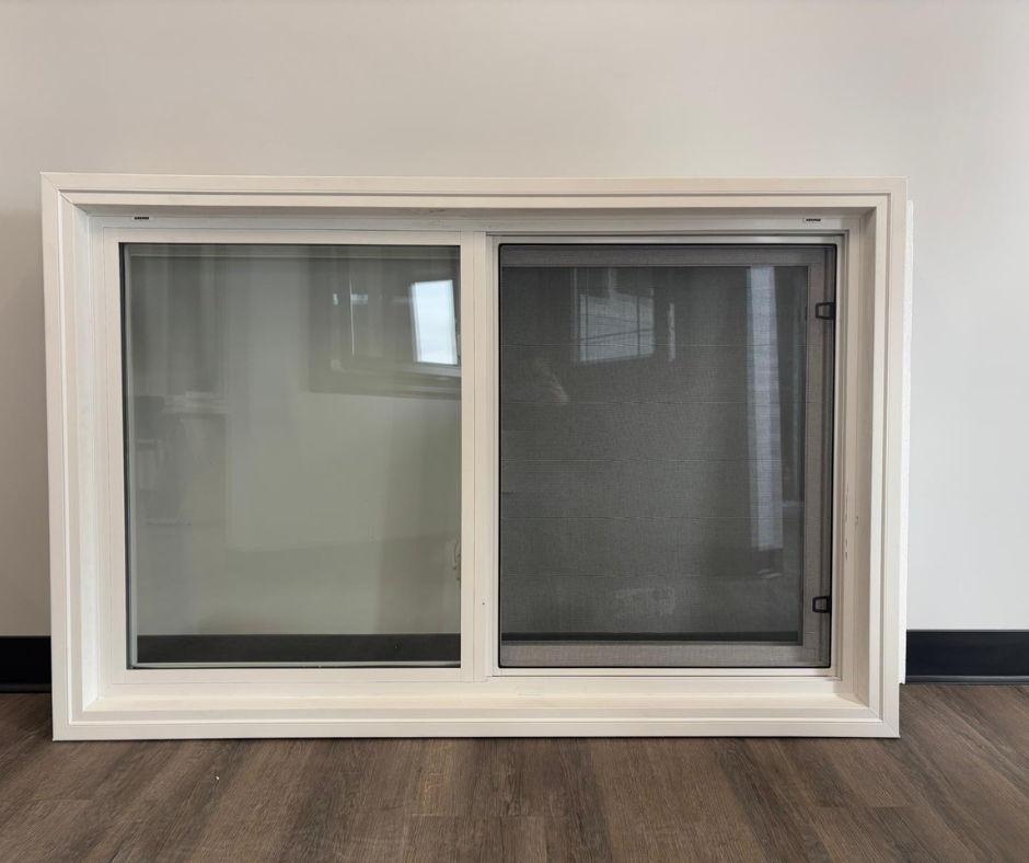 49" w x 31" - Premium 303 VS (3 1/4") Single Slider Lift Out, Dual Pane, Low E, Argon, 2" Standard Brickmould (no fin), 3/4" Return