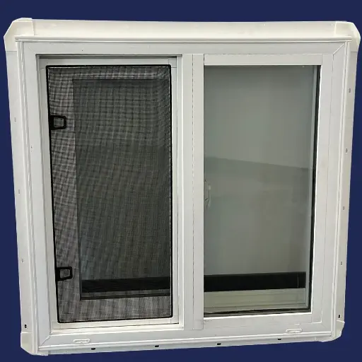 [2424PS] 24" w x 24" h - Premium 303 VS (3 1/4") Single Slider Lift Out, Dual Pane, Low E, Argon, Nailing Fin