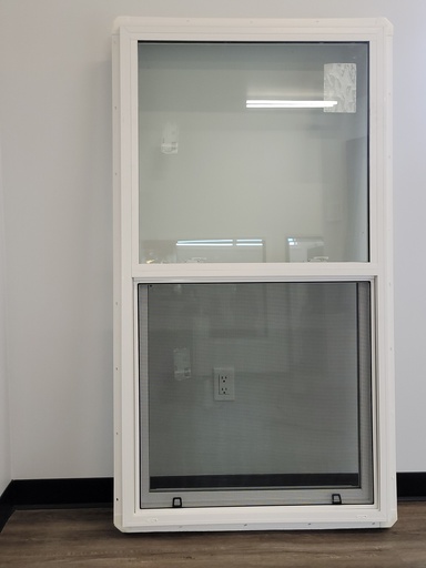 [3260PSH] 32" w x 60" h - Premium  (3 1/4") Single Hung, Dual Pane, Low E, Argon, Nailing Fin