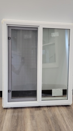 [3642PS] 36" w x 42" - Premium 303 VS (3 1/4") Single Slider Lift Out, Dual Pane, Low E, Argon, Nailing Fin