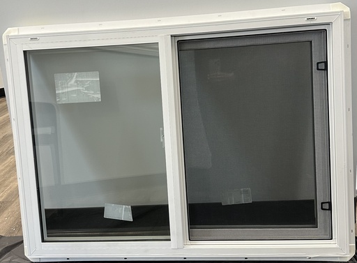 [4230PS] 42" w x 30" - Premium 303 VS (3 1/4") Single Slider Lift Out, Dual Pane, Low E, Argon, Nailing Fin