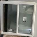 [4242PS] 42" w x 42" - Premium 303 VS (3 1/4") Single Slider Lift Out, Dual Pane, Low E, Argon, Nailing Fin
