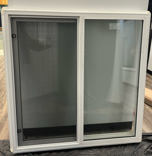 [4848PS] 48" w x 48" - Premium 303 VS (3 1/4") Single Slider Lift Out, Dual Pane, Low E, Argon, Nailing Fin