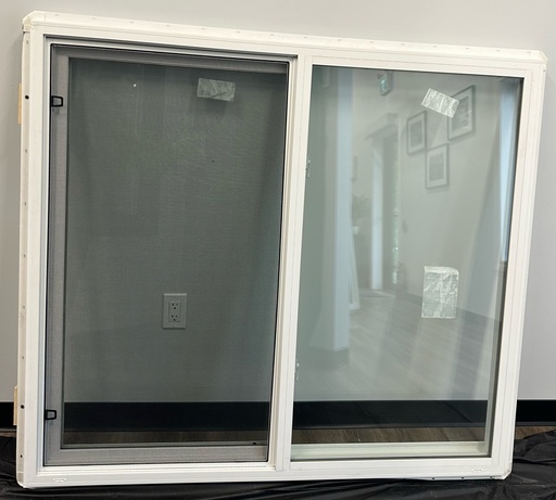 [K5448PS] 54" w x 48" - Premium 303 VS (3 1/4") Single Slider Lift Out, Dual Pane, Low E, Argon, Nailing Fin