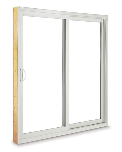 [50001] 59 1/2" w x 79 1/2" h - 5ft Patio Door - Buckingham Knockdown - Triple Pane - 2 Low E & 2 Argon