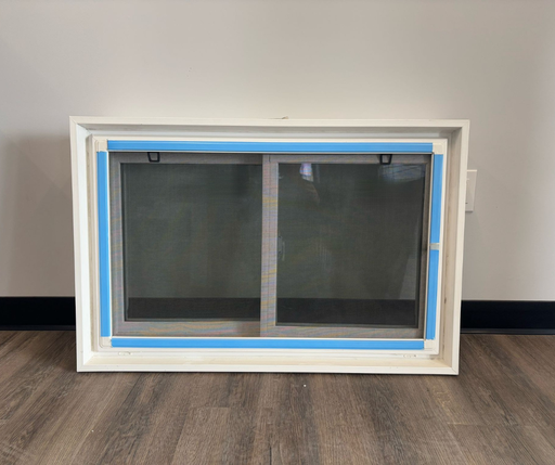 [3422DS] 34 3/4" w x 22 1/2" h - Double Slider, Dual Pane, 5/8" Brickmould, 3/4" Return